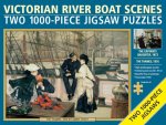Two Jigsaws: Victorian River Boat Scenes: Two 1000-Piece Jigsaw Puzzles: 'the Thames', 1876, by James Tissot, and 'the Captain's Daughter', 1873