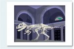 T-Rex Matted Print, 11 X 14