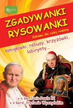 Zgadywanki Rysowanki św. Jan Paweł II i kardynał Stefan Wyszyński