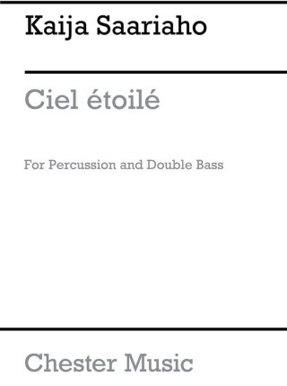 CIEL ETOILE FOR PERCUSSION & DOUBLE BASS