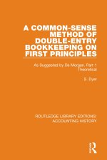 Common-Sense Method of Double-Entry Bookkeeping on First Principles
