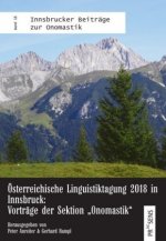 Österreichische Linguistiktagung 2018 in Innsbruck: Vorträge der Sektion 
