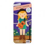 Magnetspiel dress up Musikerin