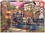Educa Puzzle.  Venice Courtship 3000 Teile