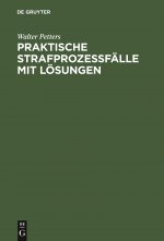 Praktische Strafprozessfalle Mit Loesungen