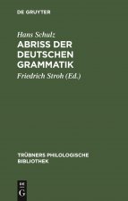 Abriss Der Deutschen Grammatik