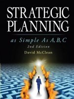 Strategic Planning As Simple As A, b, c