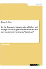Ist die Implementierung eines Risiko- und Compliancemanagements sinnvoll? Analyse des  Musterunternehmens 