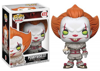 Pop It Movie Pennywise with Boat Vinyl Figure