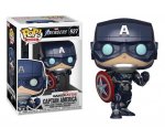 Pop Marvel Avengers Captain America in Stark Tech Suit Vinyl Figure