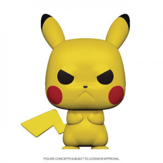 Pop Pokemon Grumpy Pikachu Vinyl Figure