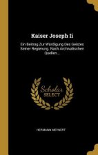 Kaiser Joseph II: Ein Beitrag Zur Würdigung Des Geistes Seiner Regierung. Nach Archivalischen Quellen...