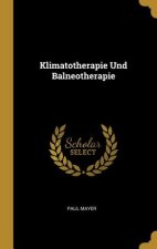 Klimatotherapie Und Balneotherapie