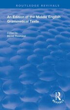 Edition of the Middle English Grammatical Texts