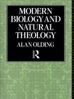 Modern Biology & Natural Theology