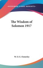 The Wisdom of Solomon 1917