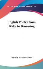 English Poetry from Blake to Browning