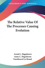 The Relative Value Of The Processes Causing Evolution