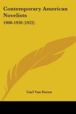 Contemporary American Novelists: 1900-1920 (1922)