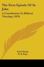The First Epistle Of St. John: A Contribution To Biblical Theology (1879)