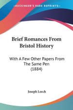 Brief Romances From Bristol History: With A Few Other Papers From The Same Pen (1884)