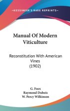 Manual Of Modern Viticulture: Reconstitution With American Vines (1902)