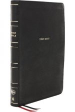 Nkjv, Thinline Bible, Large Print, Leathersoft, Black, Thumb Indexed, Comfort Print: Holy Bible, New King James Version