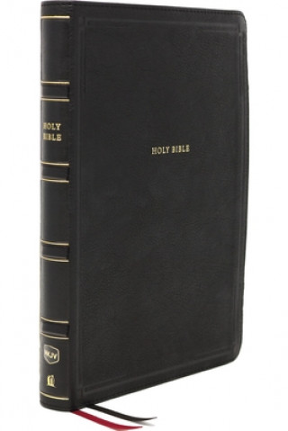 Nkjv, Deluxe Thinline Reference Bible, Large Print, Leathersoft, Black, Thumb Indexed, Red Letter Edition, Comfort Print: Holy Bible, New King James V