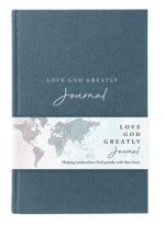 Love God Greatly Journal: A SOAP Method Journal for Bible Study, Blue Cloth-bound Hardcover