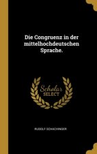 Die Congruenz in der mittelhochdeutschen Sprache.
