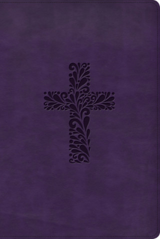 KJV Rainbow Study Bible, Purple Leathertouch: Ribbon Marker, Color-Coded Text, Smythe Sewn Binding, Easy to Read Bible Font, Bible Study Helps, Full-C