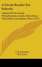 A Greek Reader For Schools: Adapted From Aesop, Theophrastus, Lucian, Herodotus, Thucydides, Xenophon, Plato (1917)