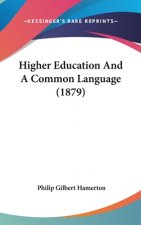 Higher Education And A Common Language (1879)