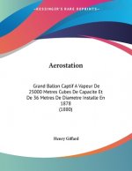 Aerostation: Grand Ballon Captif A Vapeur De 25000 Metres Cubes De Capacite Et De 36 Metres De Diametre Installe En 1878 (1880)