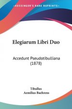 Elegiarum Libri Duo: Accedunt Pseudotibulliana (1878)