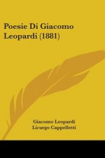 Poesie Di Giacomo Leopardi (1881)