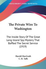 The Private Wire To Washington: The Inside Story Of The Great Long Island Spy Mystery That Baffled The Secret Service (1919)