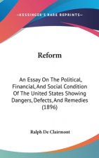 Reform: An Essay On The Political, Financial, And Social Condition Of The United States Showing Dangers, Defects, And Remedies