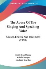 The Abuse Of The Singing And Speaking Voice: Causes, Effects, And Treatment (1910)