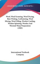 Wool, Wool Scouring, Wool Drying, Burr Picking, Carbonizing, Wool Mixing, Wool Oiling, Woolen Carding, Woolen Spinning, Woolen and Worsted Warp Prepar