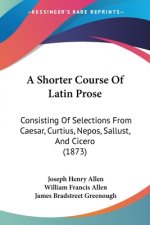 A Shorter Course Of Latin Prose: Consisting Of Selections From Caesar, Curtius, Nepos, Sallust, And Cicero (1873)