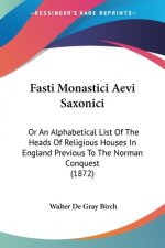 Fasti Monastici Aevi Saxonici: Or An Alphabetical List Of The Heads Of Religious Houses In England Previous To The Norman Conquest (1872)