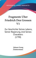 Fragmente Uber Friedrich Den Grossen V1: Zur Geschichte Seines Lebens, Seiner Regierung, Und Seines Charakters (1790)