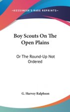 Boy Scouts on the Open Plains: Or the Round-Up Not Ordered