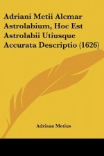 Adriani Metii Alcmar Astrolabium, Hoc Est Astrolabii Utiusque Accurata Descriptio (1626)