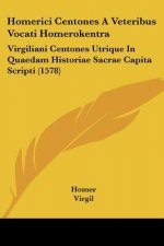 Homerici Centones a Veteribus Vocati Homerokentra: Virgiliani Centones Utrique in Quaedam Historiae Sacrae Capita Scripti (1578)