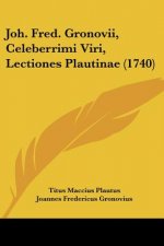Joh. Fred. Gronovii, Celeberrimi Viri, Lectiones Plautinae (1740)
