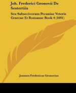 Joh. Frederici Gronovii De Sestertiis: Seu Subsecivorum Pecuniae Veteris Graecae Et Romanae Book 4 (1691)