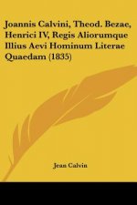 Joannis Calvini, Theod. Bezae, Henrici IV, Regis Aliorumque Illius Aevi Hominum Literae Quaedam (1835)