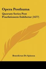Opera Posthuma: Quorum Series Post Praefationem Exhibetur (1677)